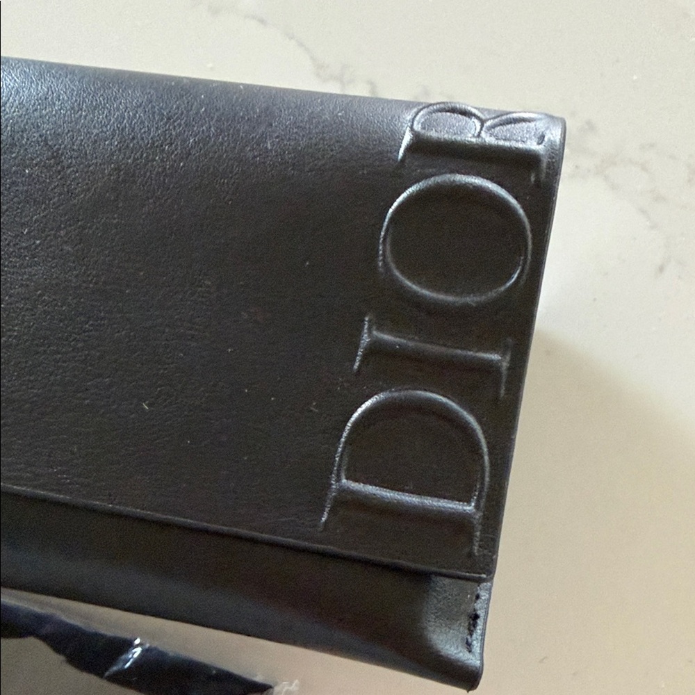 Dior Black Leather Wallet